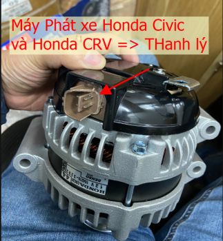 Máy phát xe Honda Civic và Honda CRV hàng Denso - Thanh Lý | 31100RTA023