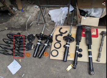 bãi 524413C3T12 lò xo giảm xóc sau Rh Lh  Crv 2024 - 2025 1.5 Cr-V 52441-3C3-T12