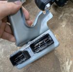 Cụm hộp điều khiển EPS trong táp lô, Hộp trợ lực thước lái Honda Crv 2.4 2.0 2013-2017 hàng bãi