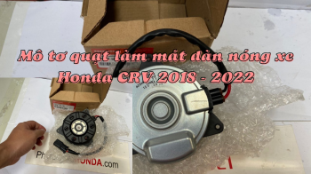Mô tơ quạt làm mát dàn nóng xe Honda CRV 2018 đến 2022