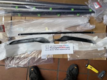 Ốp viền cản sau xe Honda CRV 2021-2023